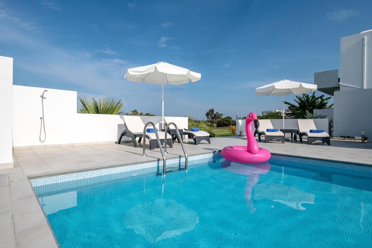 ASTERIA PEARL VILLA 2 with Rooftop Jacuzzi Tigaki Zewnętrze zdjęcie